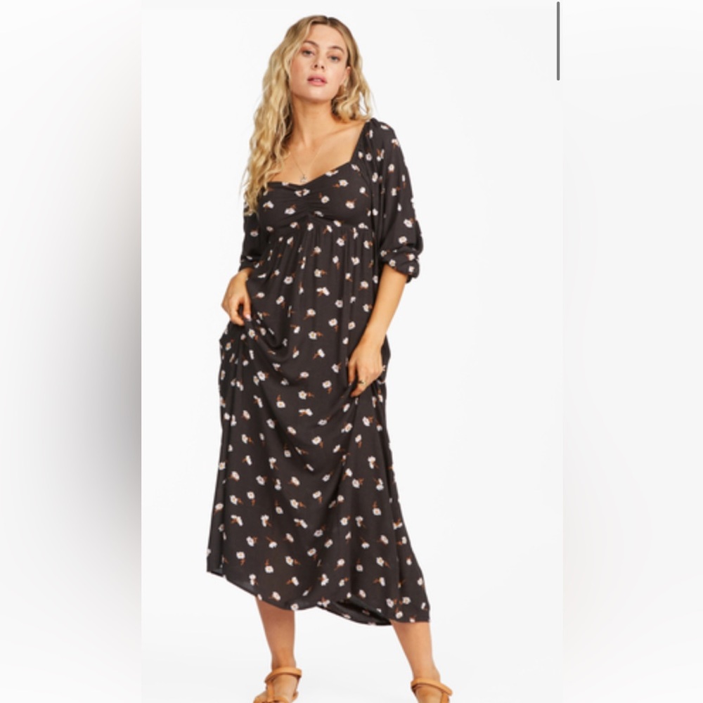 Billabong Swept Away Midi Dress